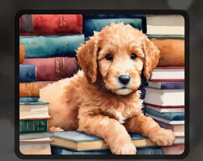 Retriever puppy-books